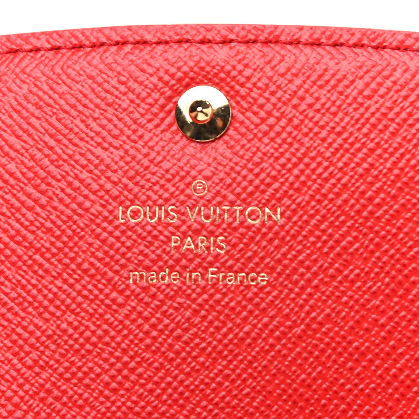 Monogram Bloom Flower Emilie Wallet Rouge