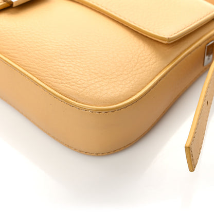 Fendi Vitello Enamel Interchangeable Strap Baguette Giallo Alchemy 12 of 12