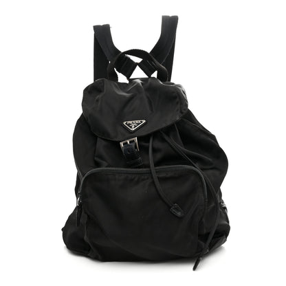 Prada Tessuto Nylon Vela Cinch Backpack Black 1 of 9