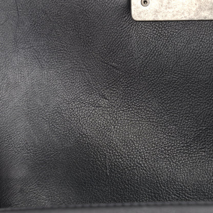Chanel Calfskin Double Stitch Small Boy Flap Black 11 of 13