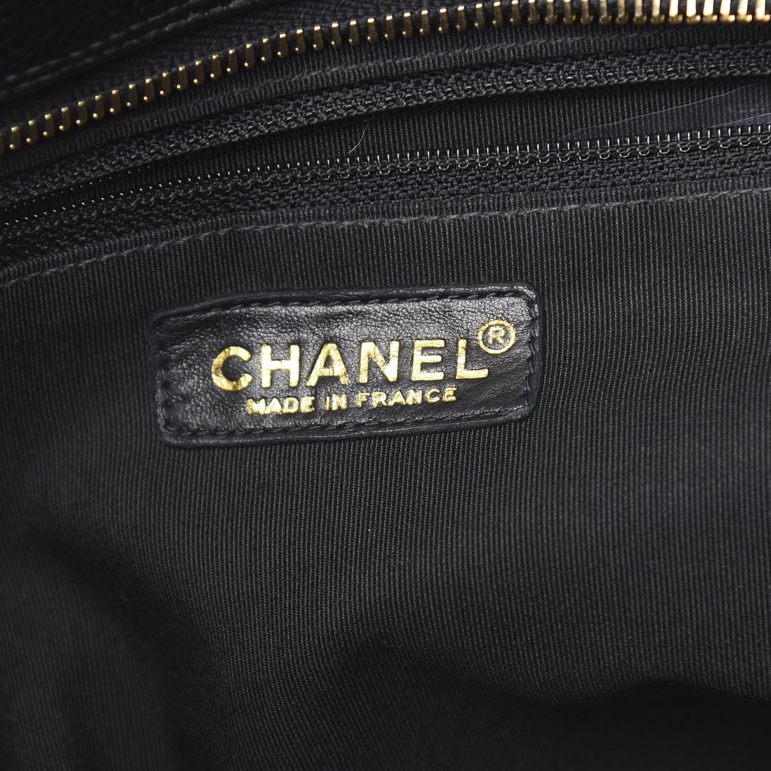 Chanel Caviar Quilted Grand Timeless Tote GTT Black 6 of 10