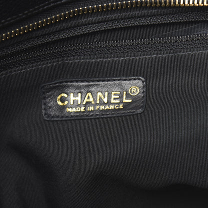Chanel Caviar Quilted Grand Timeless Tote GTT Black 6 of 10