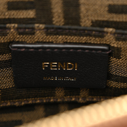 Fendi Canvas Vitello FF Multicolor Embroidered Mini By The Way Top Handle Boston Bag Multicolor 7 of 10