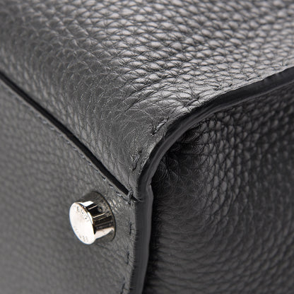 Fendi Cuoio Romano Selleria Monster Eyes Large Peekaboo Iconic Fit Satchel Asfalto 13 of 16