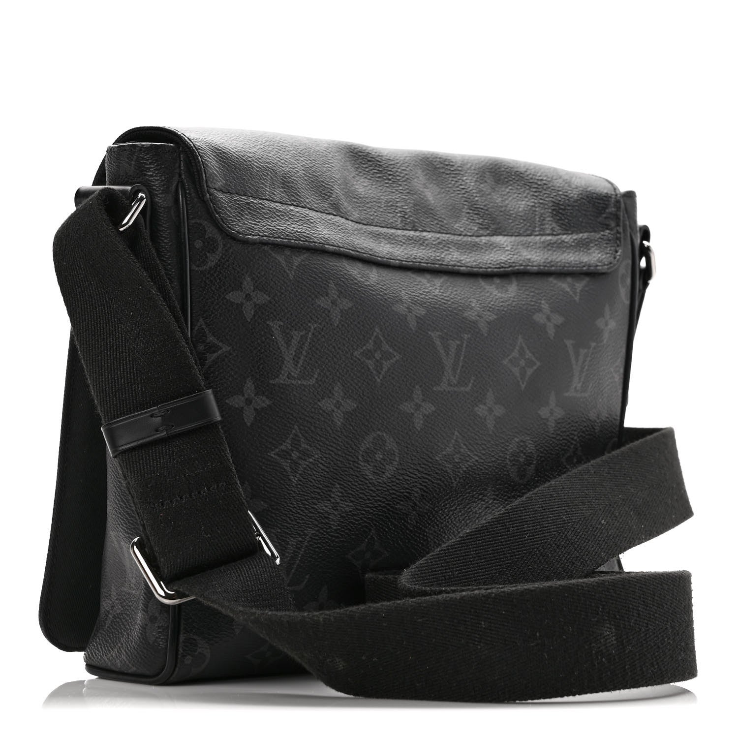 Louis Vuitton Monogram Eclipse District PM Black 3 of 9