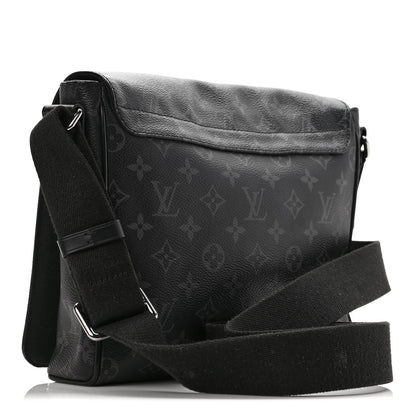 Louis Vuitton Monogram Eclipse District PM Black 3 of 9