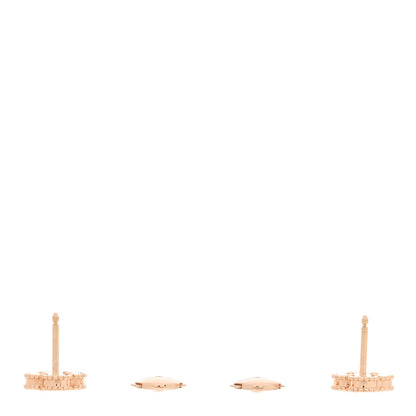 Van Cleef & Arpels 18K Rose Gold Carnelian Sweet Alhambra Earrings 3 of 5