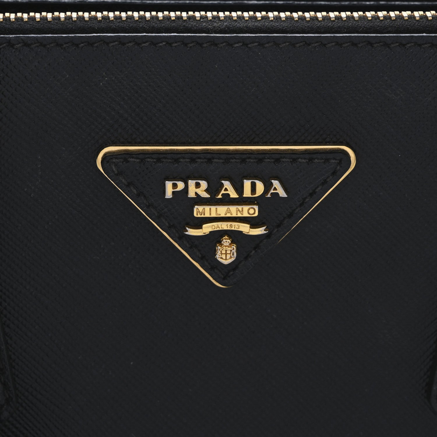 Prada Saffiano Lux Small Galleria Double Zip Tote Black 7 of 11