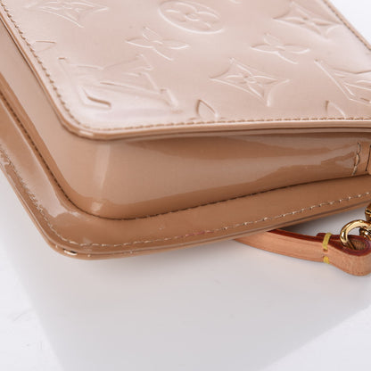 Louis Vuitton Vernis Lexington Pochette Noisette 8 of 9