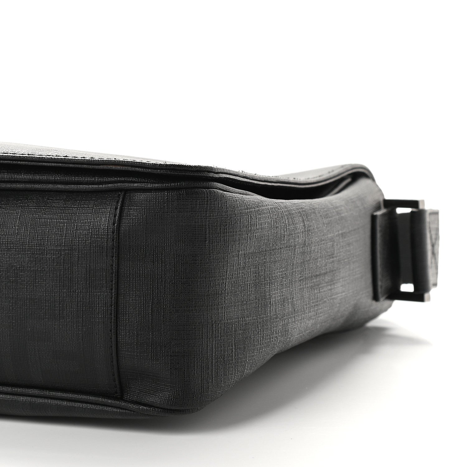 Fendi Zucca Spalmati Messenger Bag Black 7 of 7