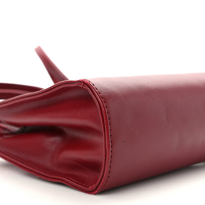 Telfar Vegan Leather Small Shopping Bag Oxblood 8 of 11