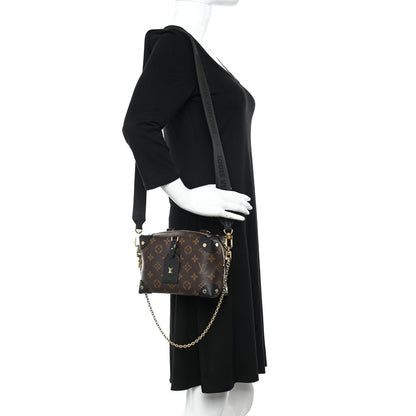 Louis Vuitton Monogram Petite Malle Souple Black 2 of 9
