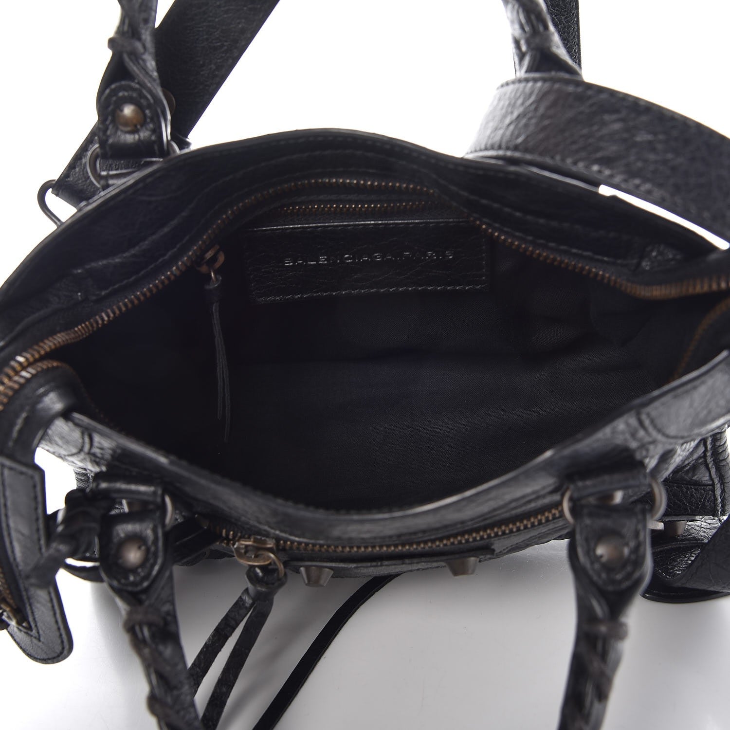 Balenciaga Agneau Classic Hardware Mini City Black 5 of 9