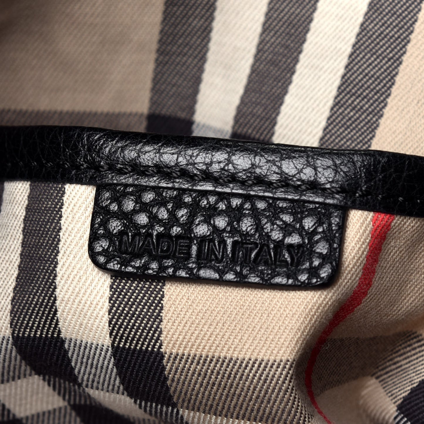 London Grainy Calfskin Medium Cale Hobo Black