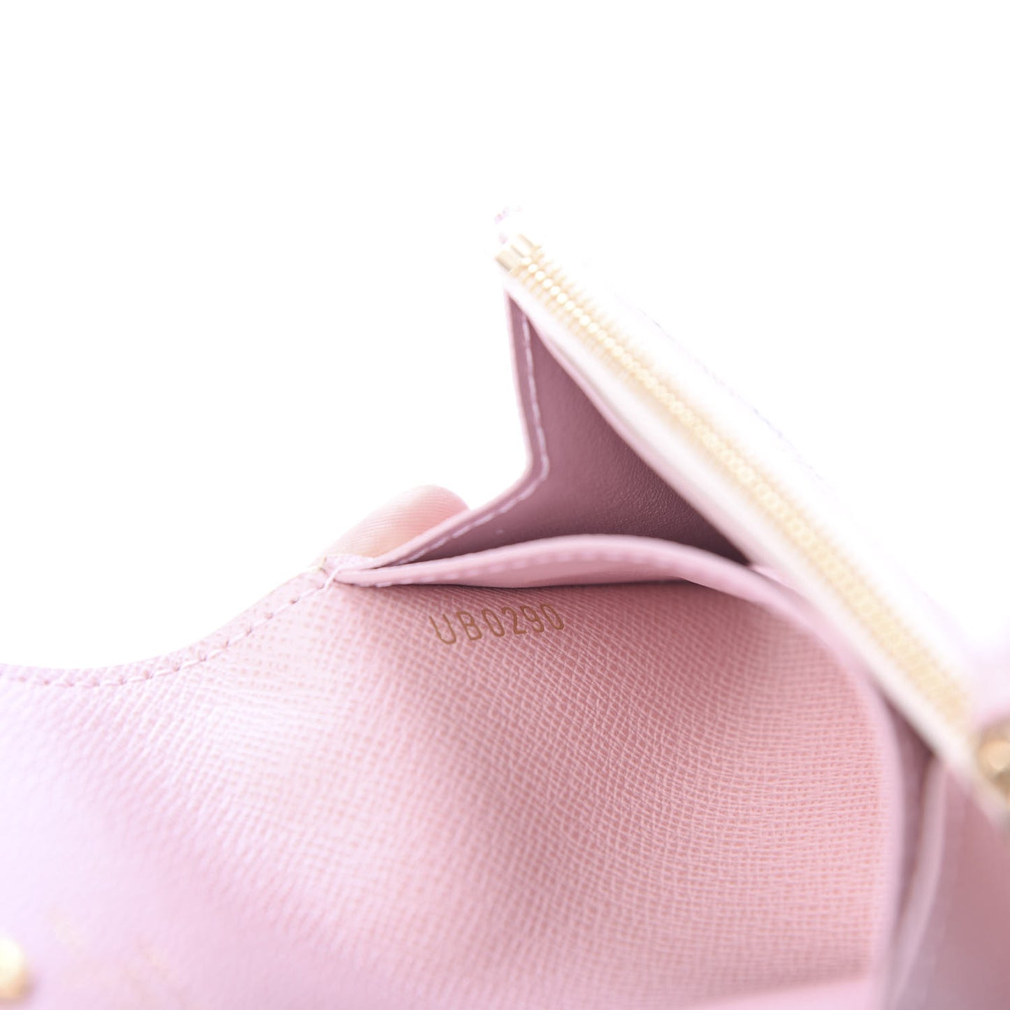 Damier Azur Rosalie Coin Purse Rose Ballerine