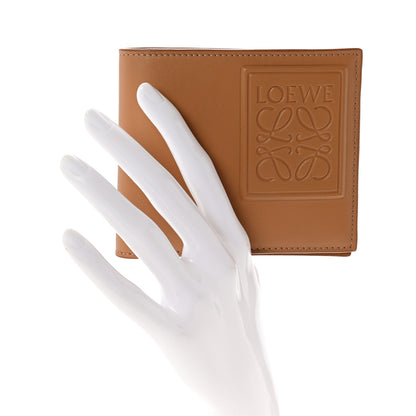 Loewe Satin Calfskin Anagram Bi-fold Wallet Warm Desert 2 of 8