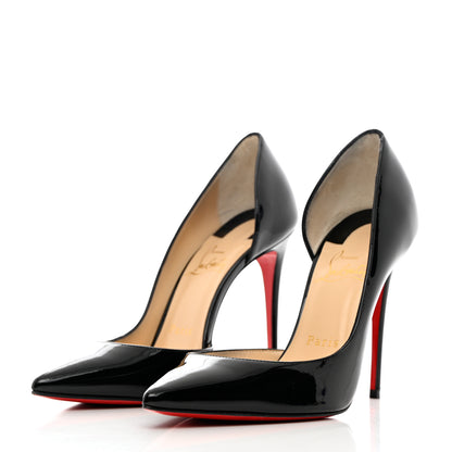 Christian Louboutin Patent Iriza 100 Pumps 37 Black 3 of 11