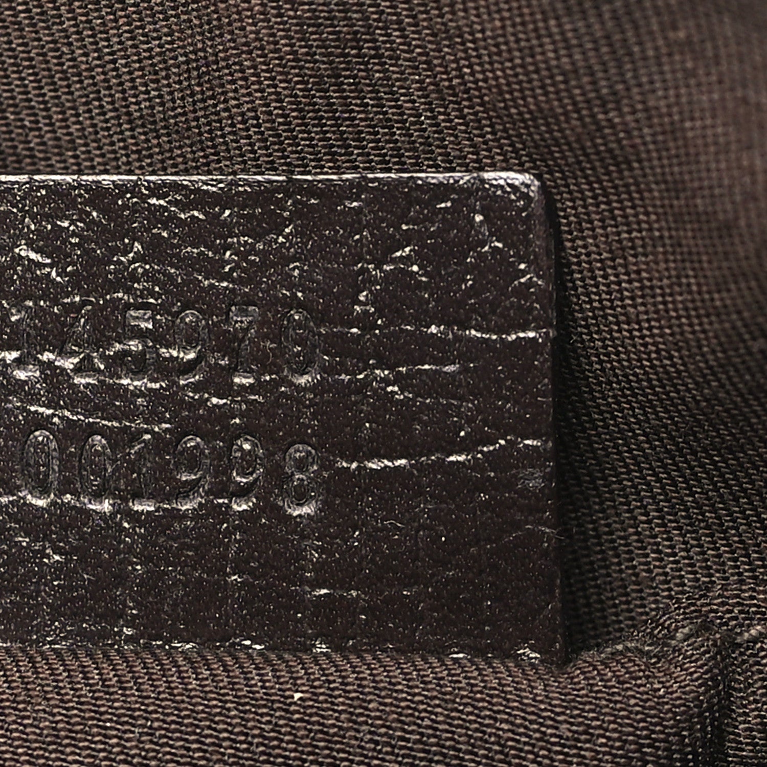 Gucci Monogram Web Pochette Dark Brown 7 of 11