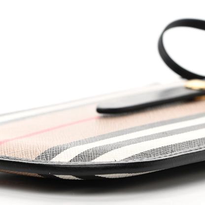 Burberry E-Canvas Calfskin Icon Stripe Anne Phone Case With Strap Archive Beige 9 of 9