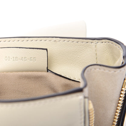 Chloe Suede Calfskin Mini Faye Backpack Off White 9 of 10