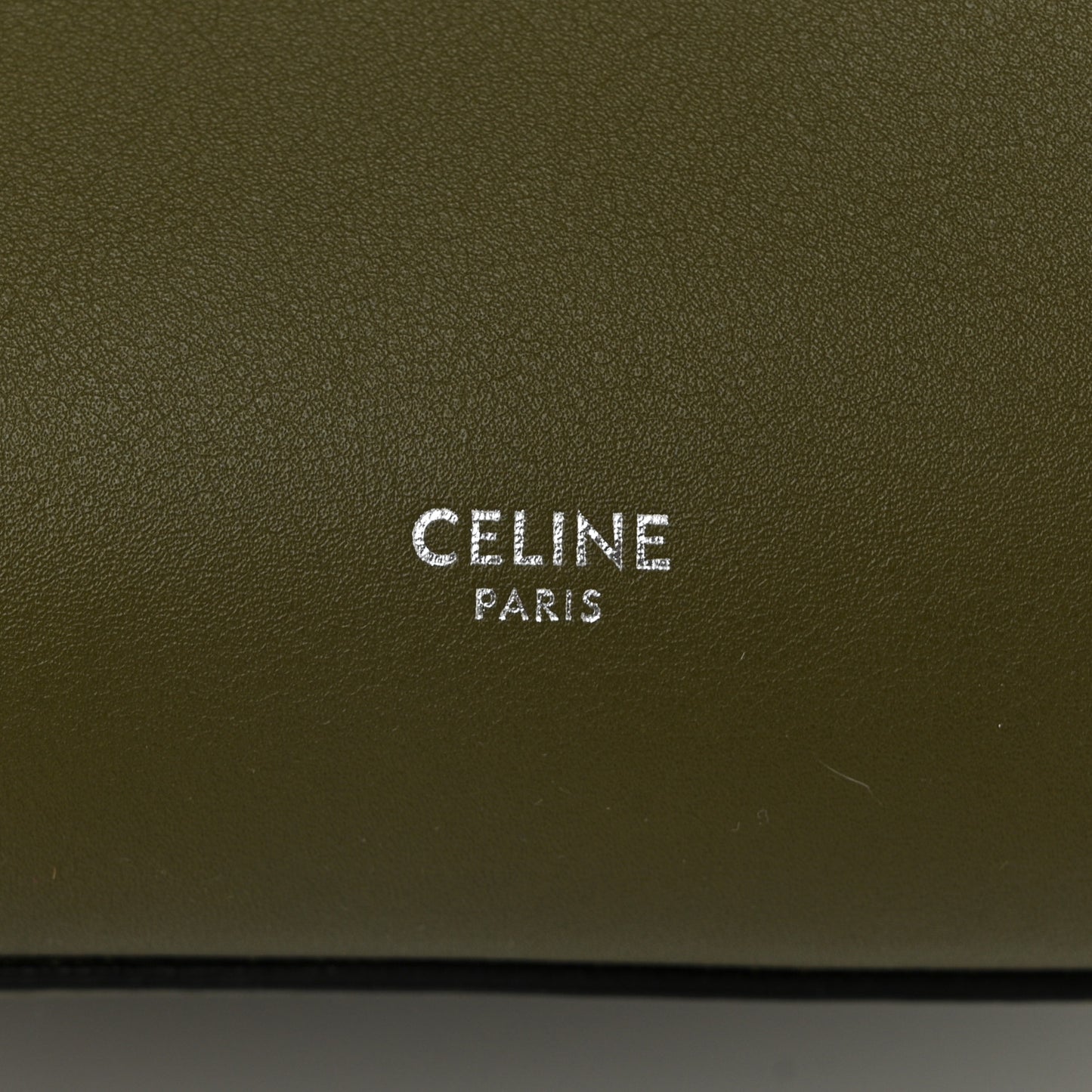 Smooth Calfskin Small Big Bag Army Green