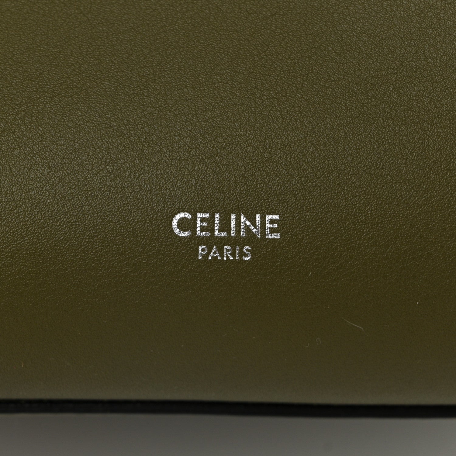Celine Smooth Calfskin Small Big Bag Army Green 6 of 11