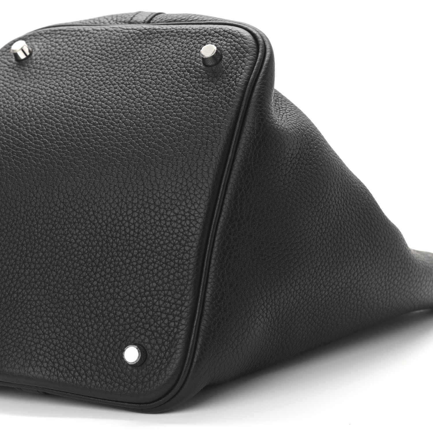 Hermes Taurillon Clemence Picotin Lock 22 MM Black 10 of 11