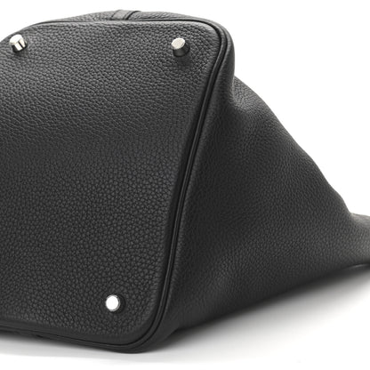 Hermes Taurillon Clemence Picotin Lock 22 MM Black 10 of 11