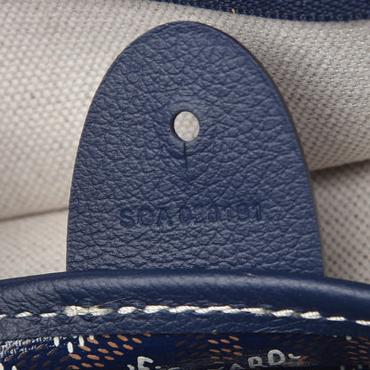 Goyard Goyardine Artois PM Navy 9 of 9