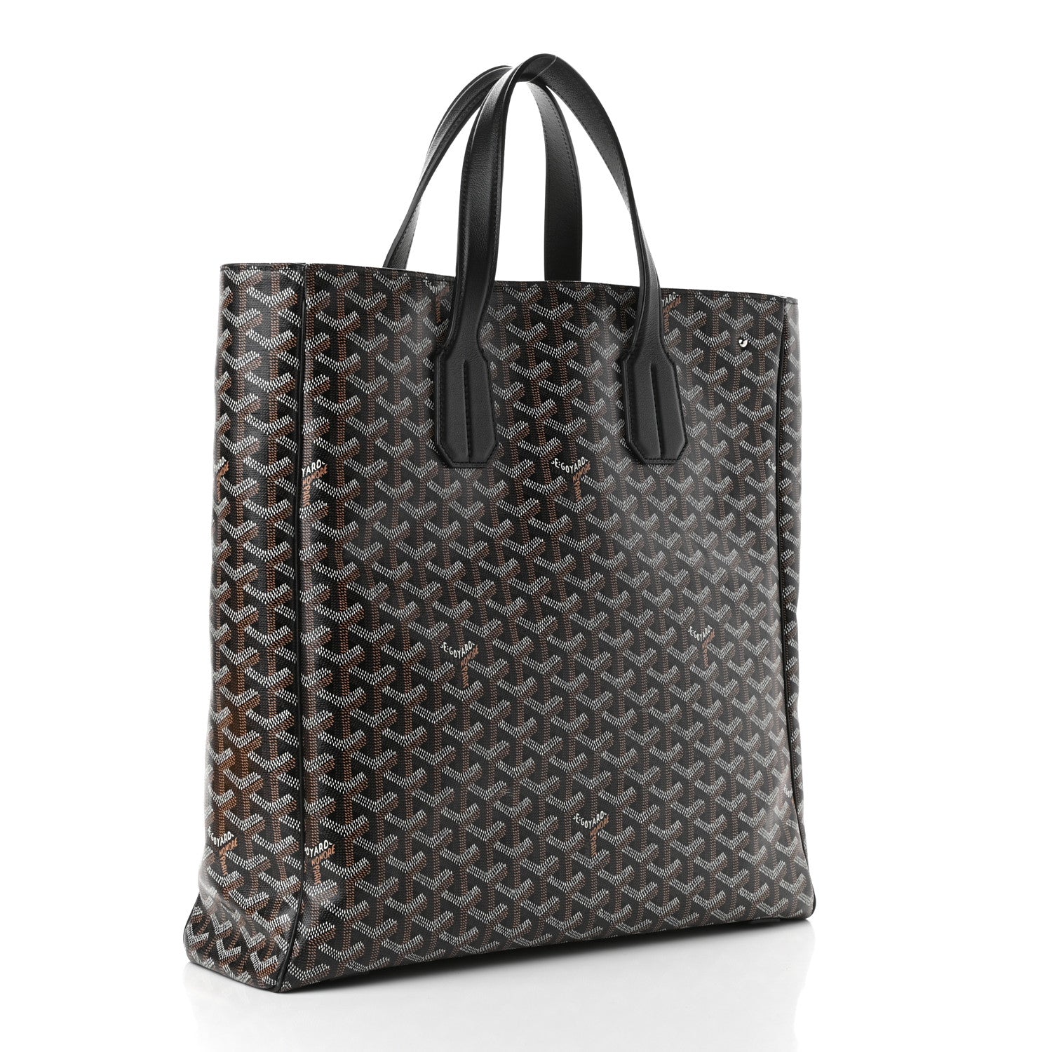 Goyard Goyardine Voltaire III Tote Black 2 of 8