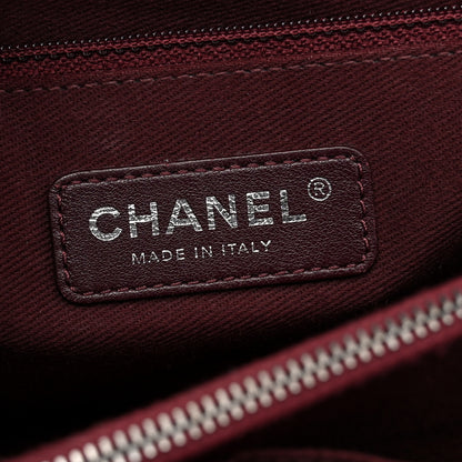 Chanel Caviar Quilted Medium Coco Handle Flap Navy Blue 6 of 10