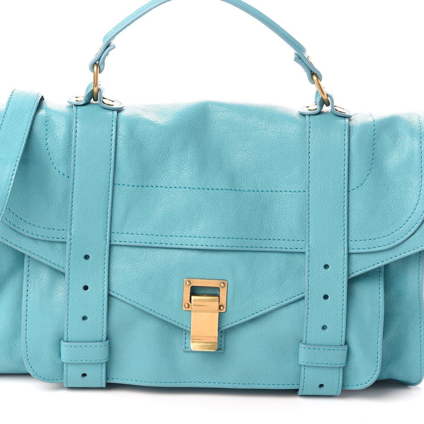 Lambskin Medium PS1 Satchel Lagoon