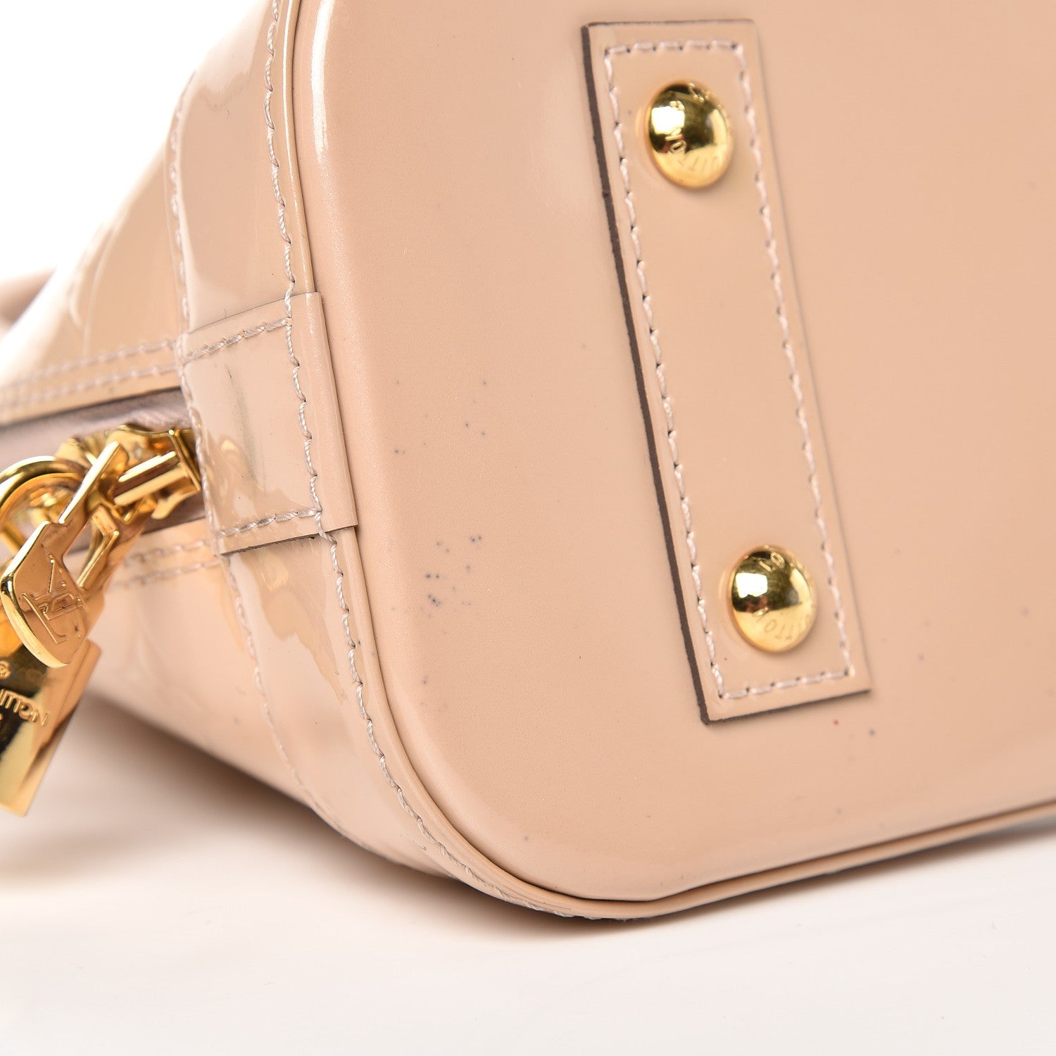 Louis Vuitton Vernis Alma BB Rose Angelique 8 of 9