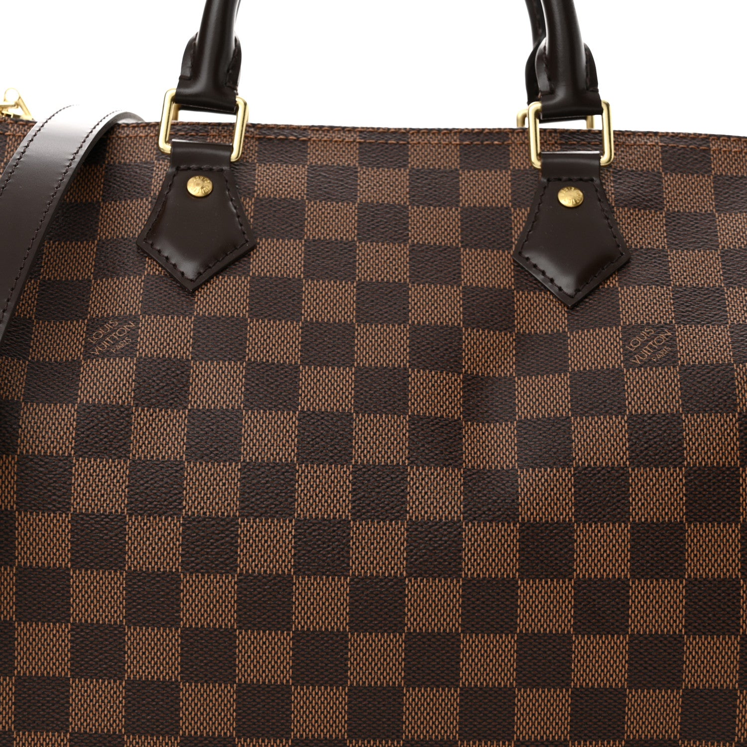 Louis Vuitton Damier Ebene Speedy Bandouliere 30 8 of 10