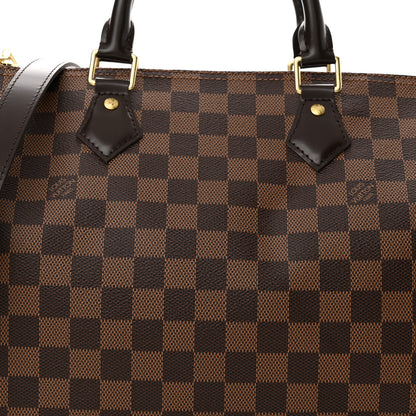 Louis Vuitton Damier Ebene Speedy Bandouliere 30 8 of 10