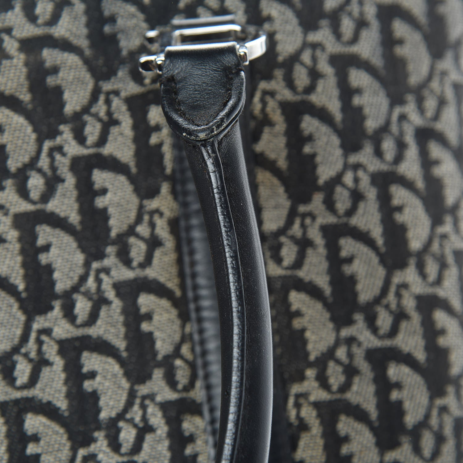 Christian Dior Monogram Tote Black 14 of 15