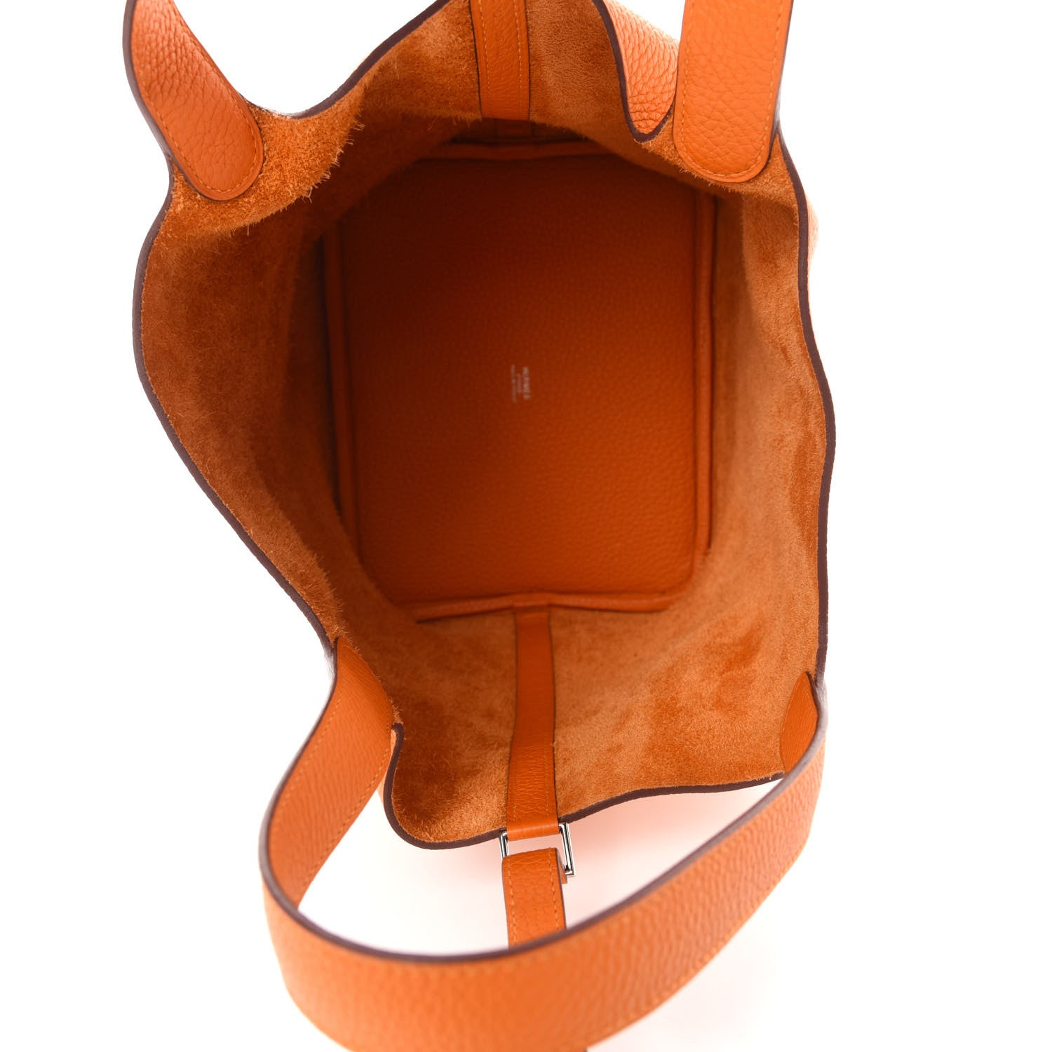 Hermes Taurillon Clemence Picotin Lock 22 MM Abricot 5 of 10