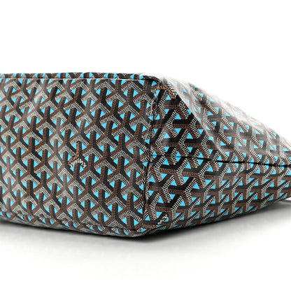 Goyard Goyardine Saint Louis Claire Voie PM Black Blue 7 of 7