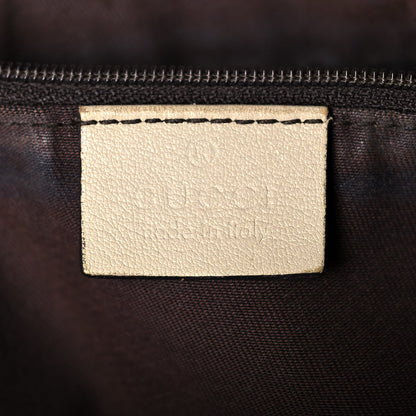 Gucci Monogram Margaux Calfskin Medium Sukey Top Handle Bag Beige Ebony Mystic White 6 of 22