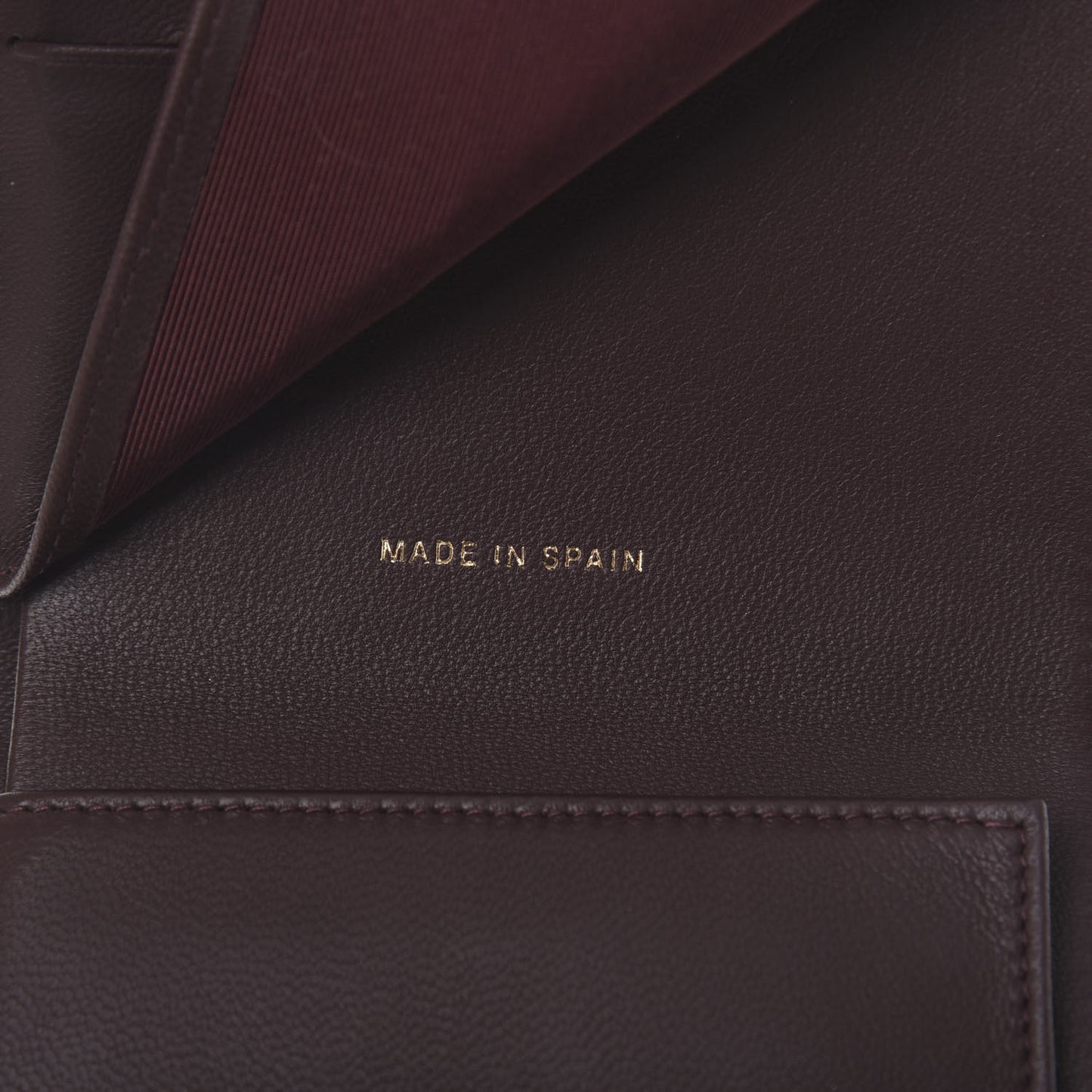 Aged Calfskin Quilted Reissue Compact Wallet Black