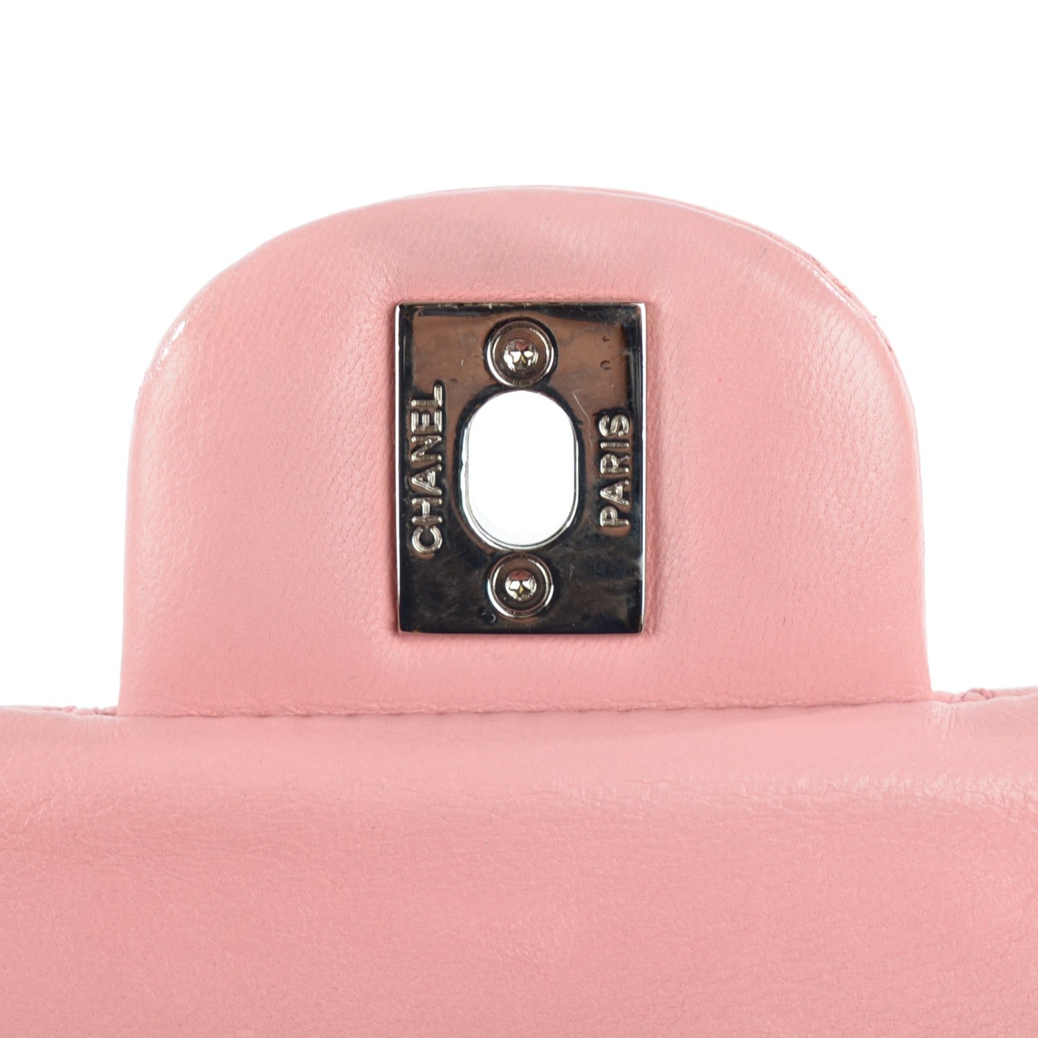 Chanel Lambskin Quilted Medium Double Flap Light Pink 7 of 9
