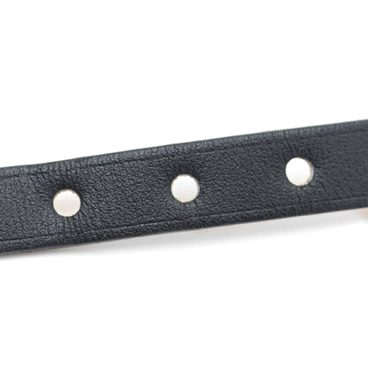 Hermes Chamonix Hapi 3MM Triple Tour Wrap Bracelet L Black 6 of 9