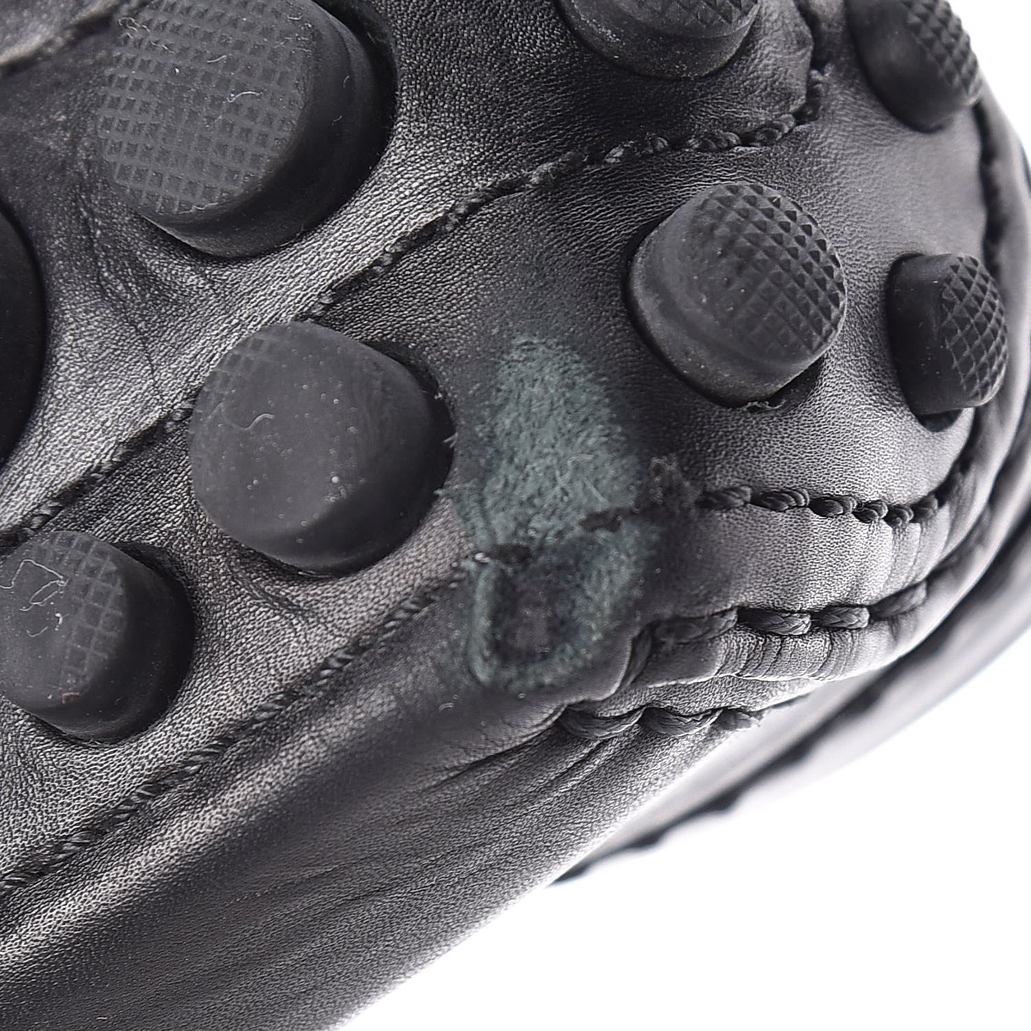 Louis Vuitton Calfskin Oxford Loafers 38 Black 9 of 10