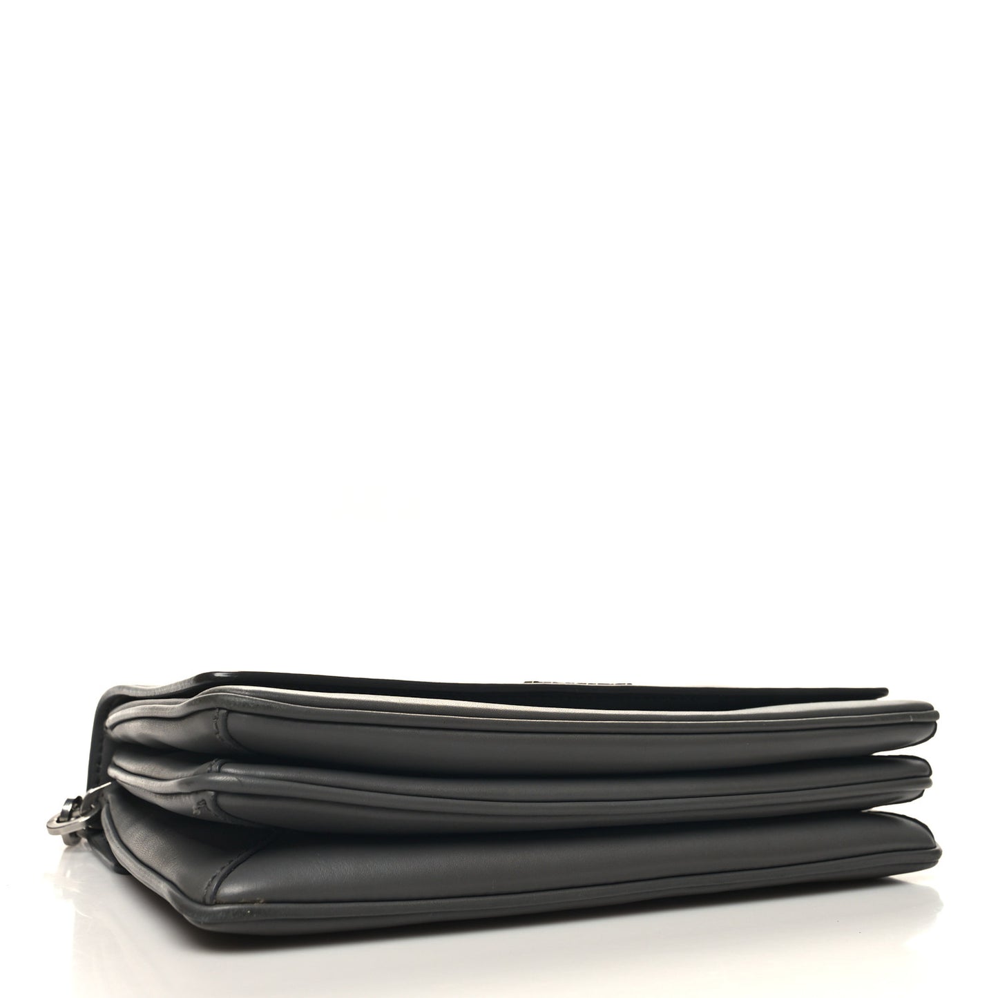 City Calfskin Chain Shoulder Bag Marmo
