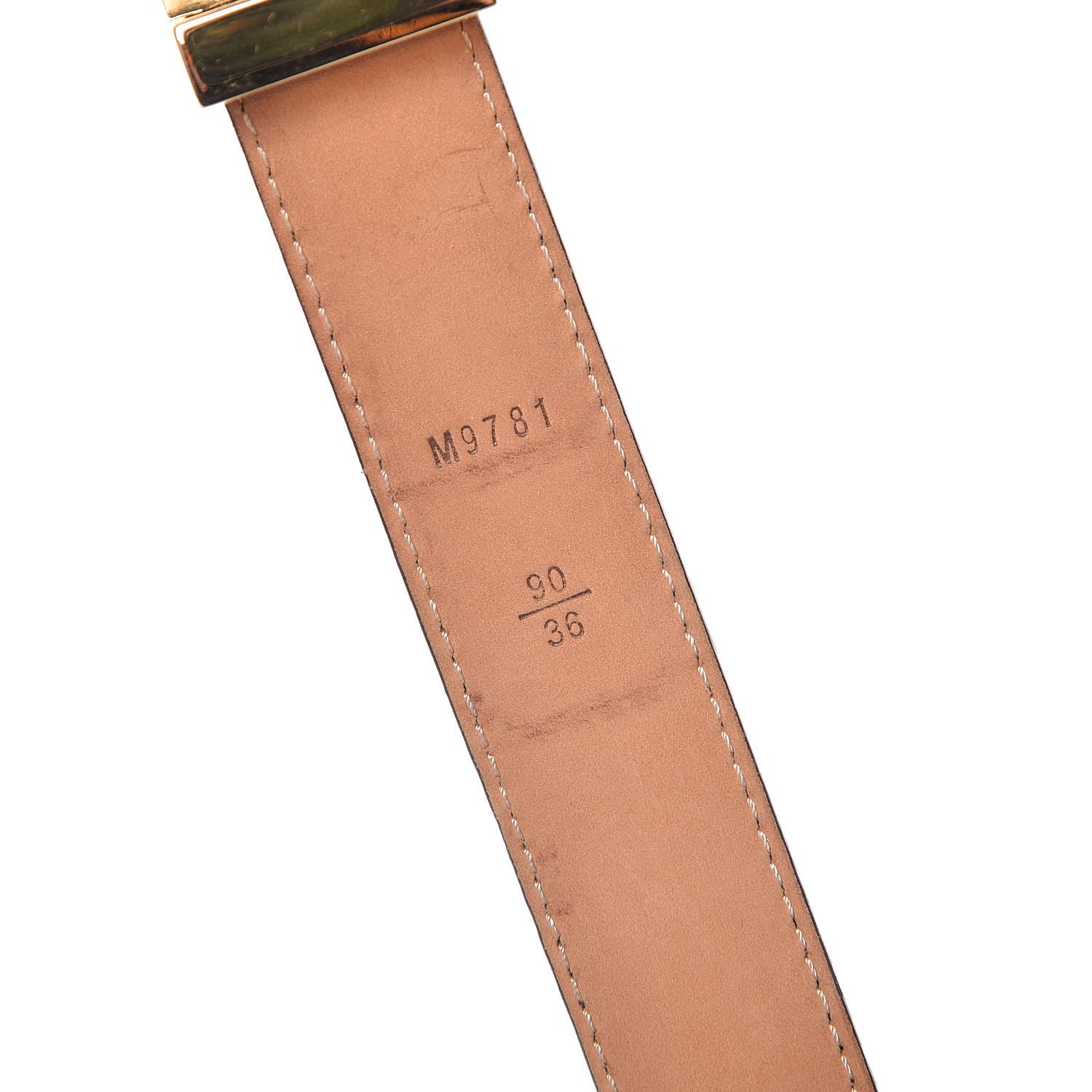 Louis Vuitton Monogram 25mm LV Initiales Belt 90 36 8 of 9