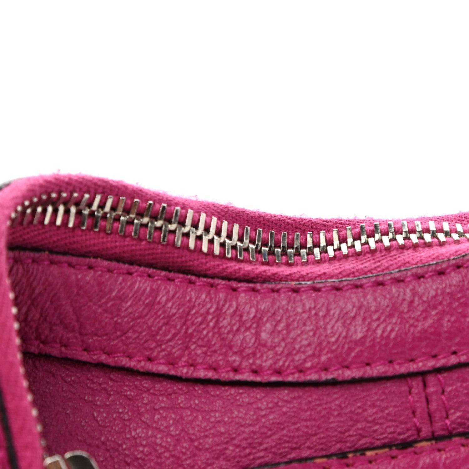 Alexander McQueen Calfskin De Manta Clutch Pink 11 of 14