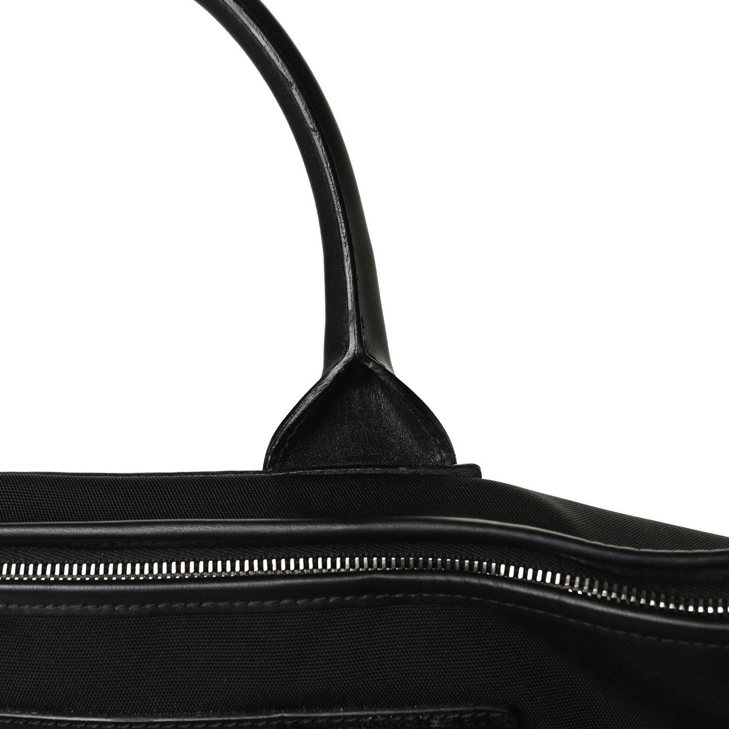 Nylon Web Briefcase Black