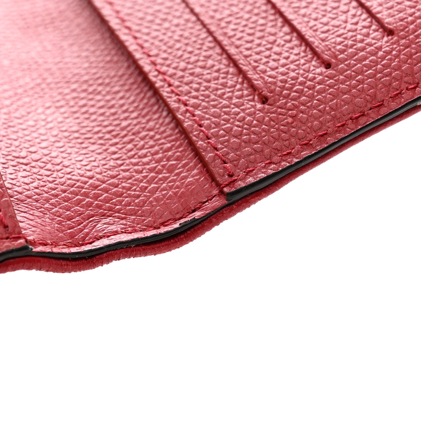 Nappa FF 1974 Embossed Zip Pouch Wallet Fragola