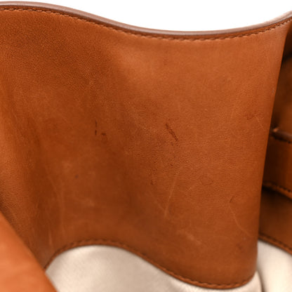 The Row Polished Saddle Calfskin Soft Margaux 15 Cuir 12 of 17