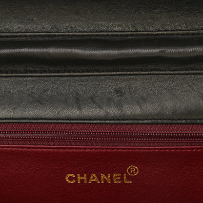 Chanel Lambskin Quilted Small Single Flap Black 11 of 12